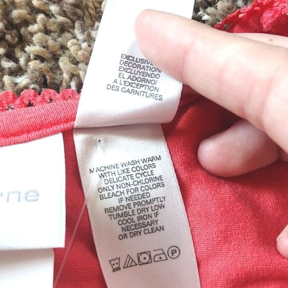 Set of Three Liz Claiborne Tops, Women's Size XL- 2 Black Tanks and 1 Pink Tee - Picture 9 of 16